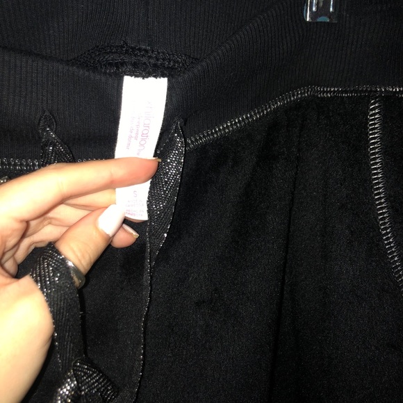 NWT black fleece pajama/ lounge pants size small - Picture 3 of 4